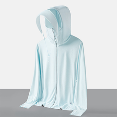 Summer Sun Protection Jacket - Men Women Thin Outdoor Sun Protection Hoodie Coat Upf 50+ Running Hiking Shirts With Zipper Pockets Casual Comfortable