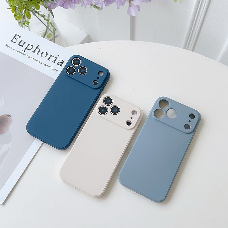 Slide Camera Protection Liquid Silicone Phone Case for iPhone 13 Pro Max 12 Mini 11 XS Max XR X 8 7 Plus SE,Dark Green,for iPhone 13 Pro