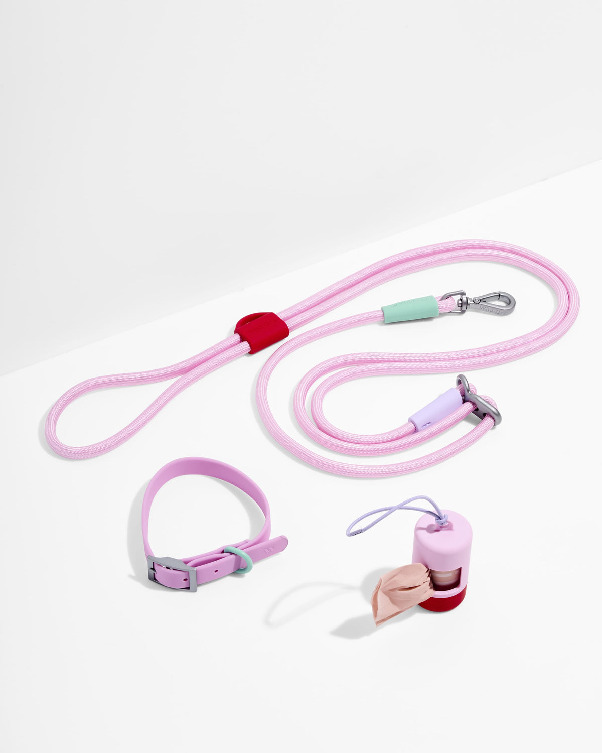 Waterproof Collar + Hands-Free Rope Leash Walk Kit