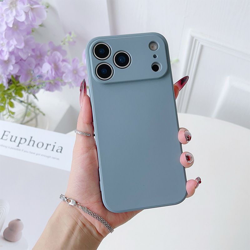 Slide Camera Protection Liquid Silicone Phone Case for iPhone 13 Pro Max 12 Mini 11 XS Max XR X 8 7 Plus SE,Dark Green,for iPhone 13 Pro