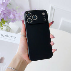 Slide Camera Protection Liquid Silicone Phone Case for iPhone 13 Pro Max 12 Mini 11 XS Max XR X 8 7 Plus SE,Dark Green,for iPhone 13 Pro